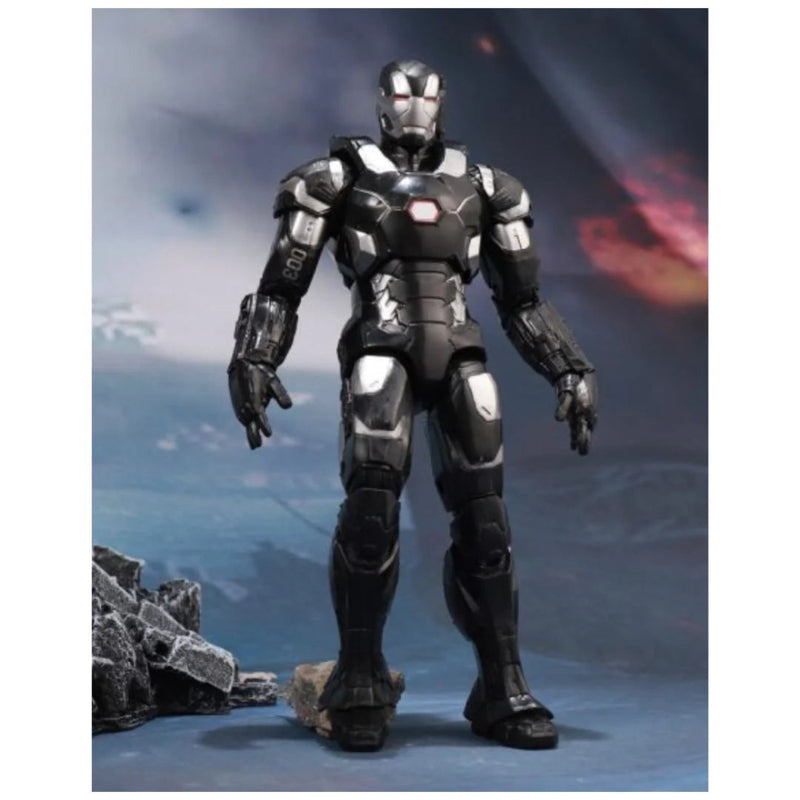 ZD Toys Marvel Series War Machine With Holder 7 Inch