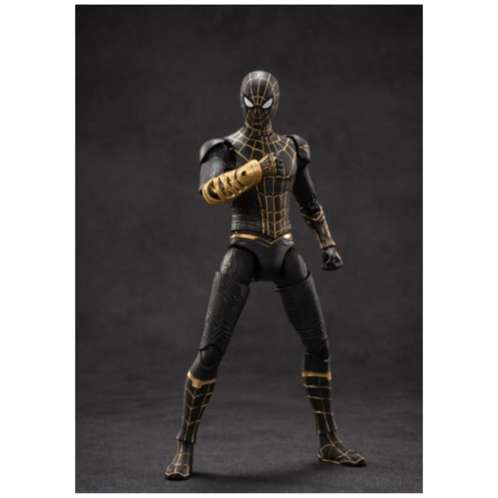 ZD Toys Marvel Spider Man Black & Gold Suit - 7 Inch Figure-Action & Toy Figures-ZD Toys-Toycra