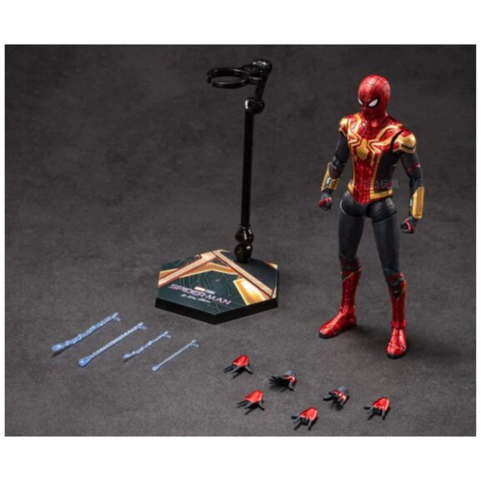 ZD Toys Marvel Spider Man Intergraded Suit No Way Home Figure 7 Inch-Action & Toy Figures-ZD Toys-Toycra