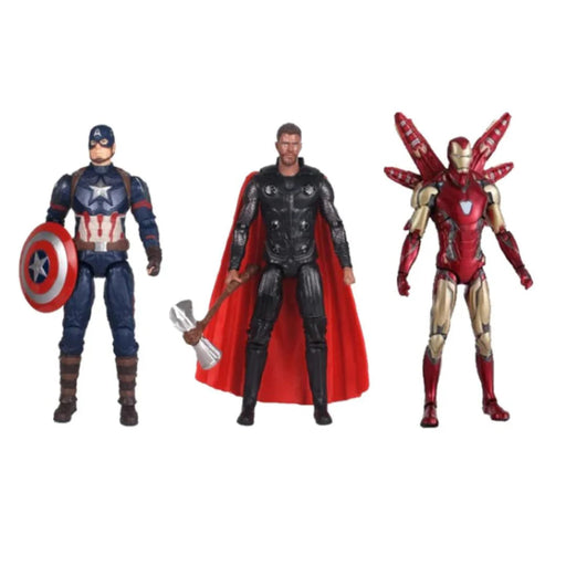 ZD Toys Marvel Studios Avengers Endgames 3 Action Figure Set