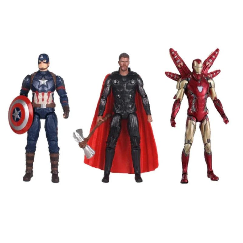 ZD Toys Marvel Studios Avengers Endgames 3 Action Figure Set