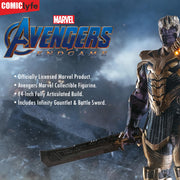 ZD Toys Marvel Thanos 14 Inch Superhero Action Figure