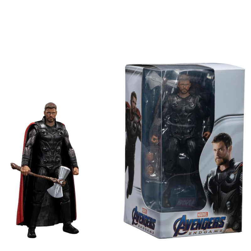 ZD Toys Marvel Thor 7-Inch Action Figure with Stormbreaker