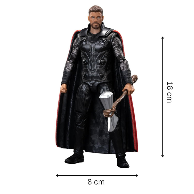 ZD Toys Marvel Thor 7-Inch Action Figure with Stormbreaker
