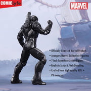 ZD Toys Marvel War Machine 7 Inch Superhero Action Figure