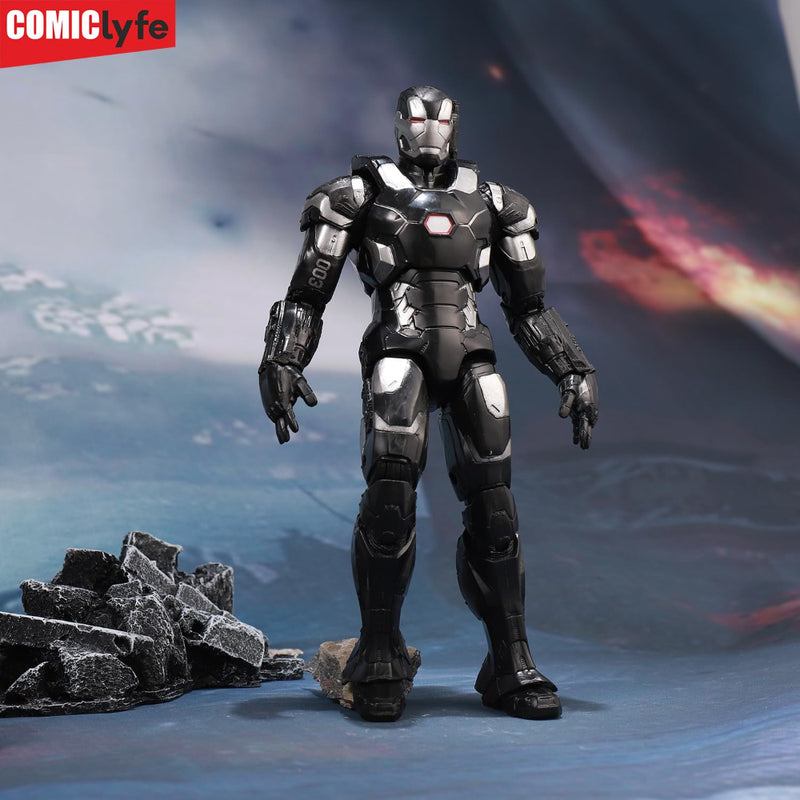 ZD Toys Marvel War Machine 7 Inch Superhero Action Figure Toy