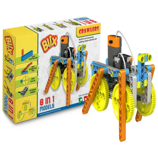 Zephyr Blix Crawlers 8 In 1 Models (70+ Pieces)-STEM toys-Zephyr-Toycra