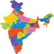 Zephyr Discover India 3 in1 - Map Puzzle