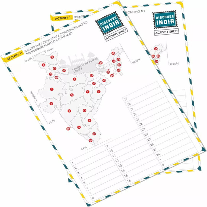 Zephyr Discover India 5 In 1-Puzzles-Zephyr-Toycra