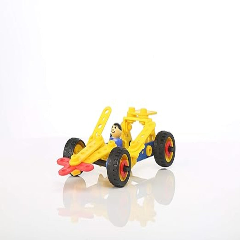 Zephyr Mechanix Cars-2 Plastic Construction Set (81 Pcs)