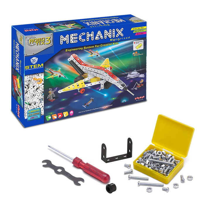 Zephyr Mechanix Motorized Robotix Construction Set-Construction-Zephyr-Toycra