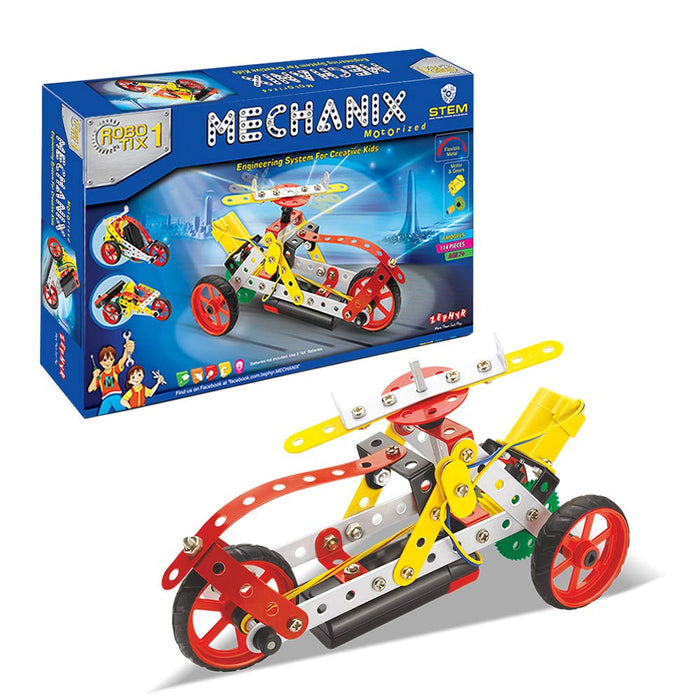 Zephyr Mechanix Motorized Robotix Construction Set-Construction-Zephyr-Toycra