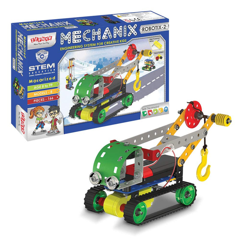 Zephyr Mechanix Motorized Robotix Construction Set