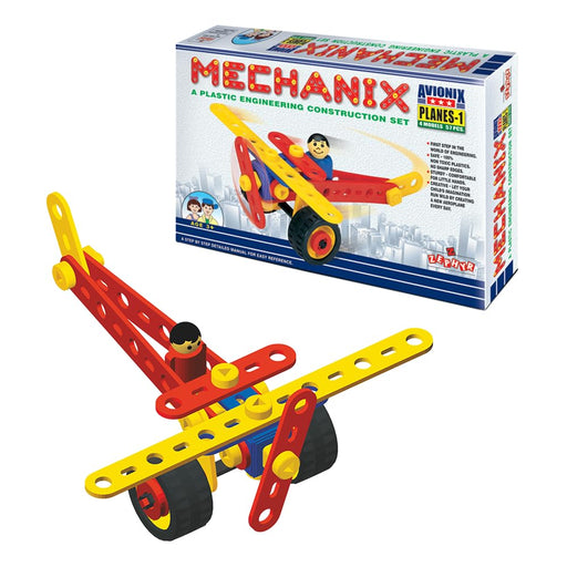 Zephyr Mechanix Planes-1 Plastic Construction Set (57 Pcs)
