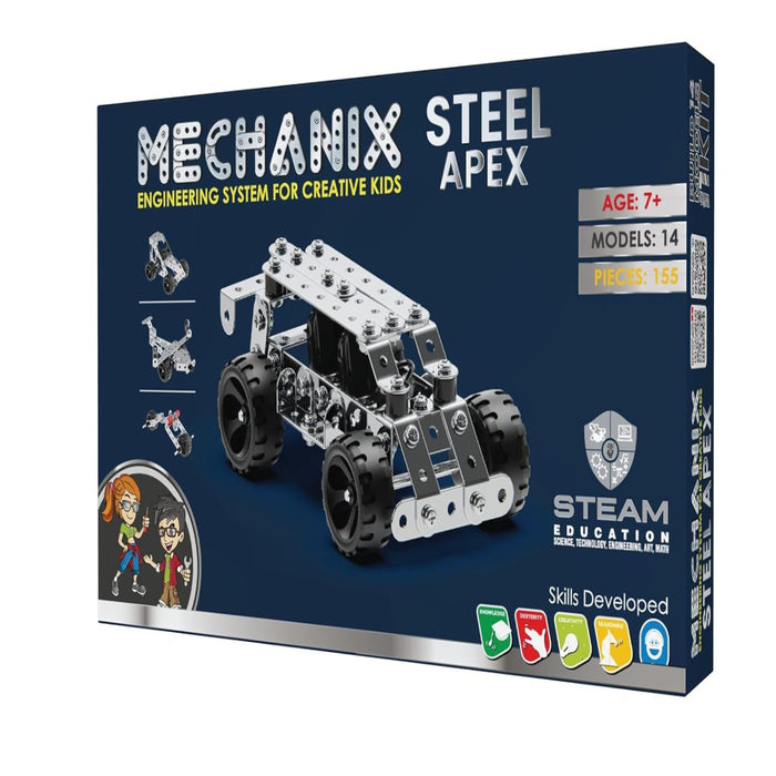 Zephyr Mechanix Steel Apex Models : 14 (155 Pieces)