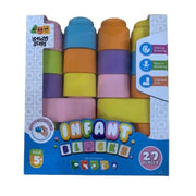 Zephyr Soft & Squeezable Infant Building Blocks Set
