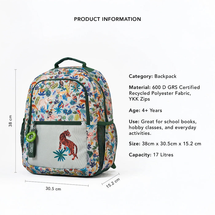 Zookeeper A Canopy In Kanha Backpack-Back to School-Zookeeper-Toycra