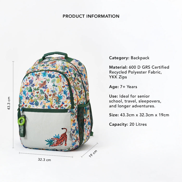 Zookeeper A Canopy In Kanha Backpack-Back to School-Zookeeper-Toycra