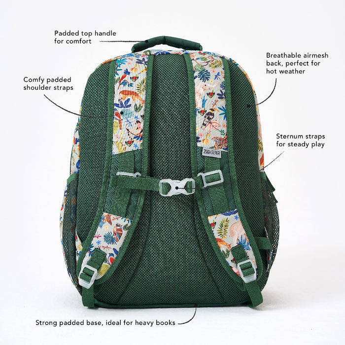 Zookeeper A Canopy In Kanha Backpack-Back to School-Zookeeper-Toycra