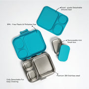Zookeeper Better Bento Quad Boxes
