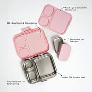 Zookeeper Better Bento Quad Boxes