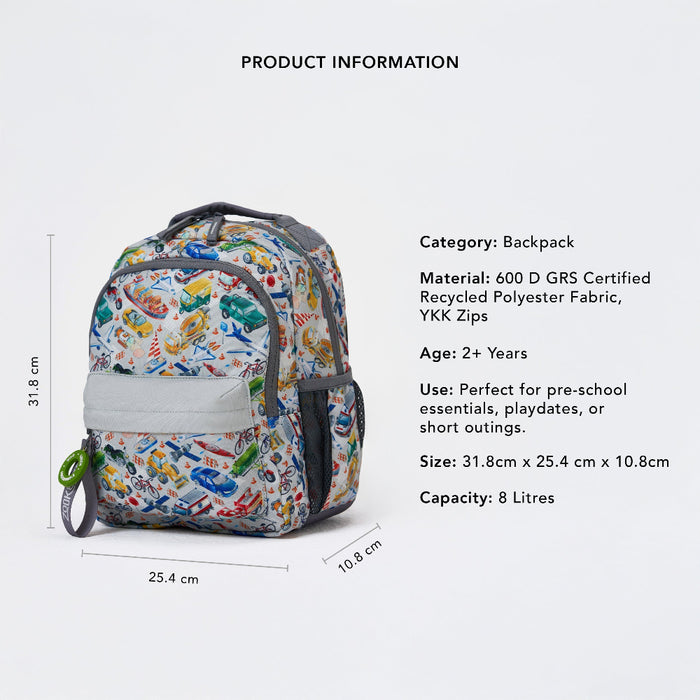 Zookeeper City Safari Backpack-Back to School-Zookeeper-Toycra