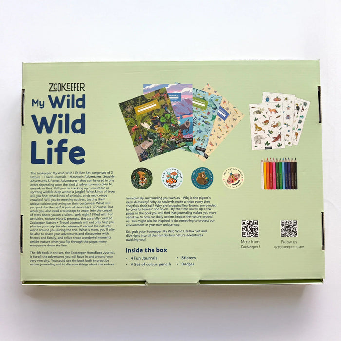 Zookeeper My Wild Wild Life Activity Boxset-Activity Books-Zookeeper-Toycra