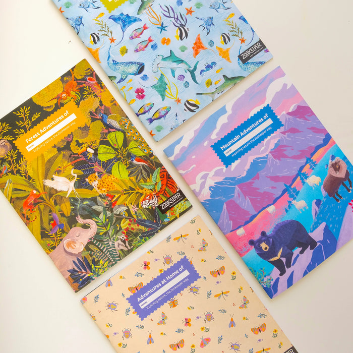 Zookeeper My Wild Wild Life Activity Boxset-Activity Books-Zookeeper-Toycra