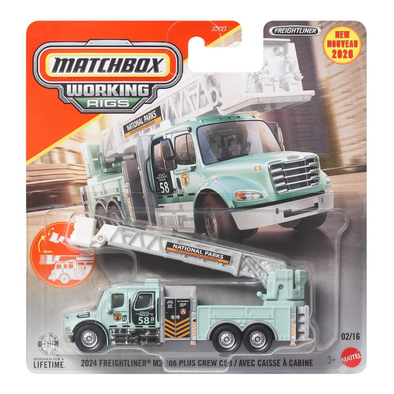 Matchbox 2026 Working Rigs - Set of 6