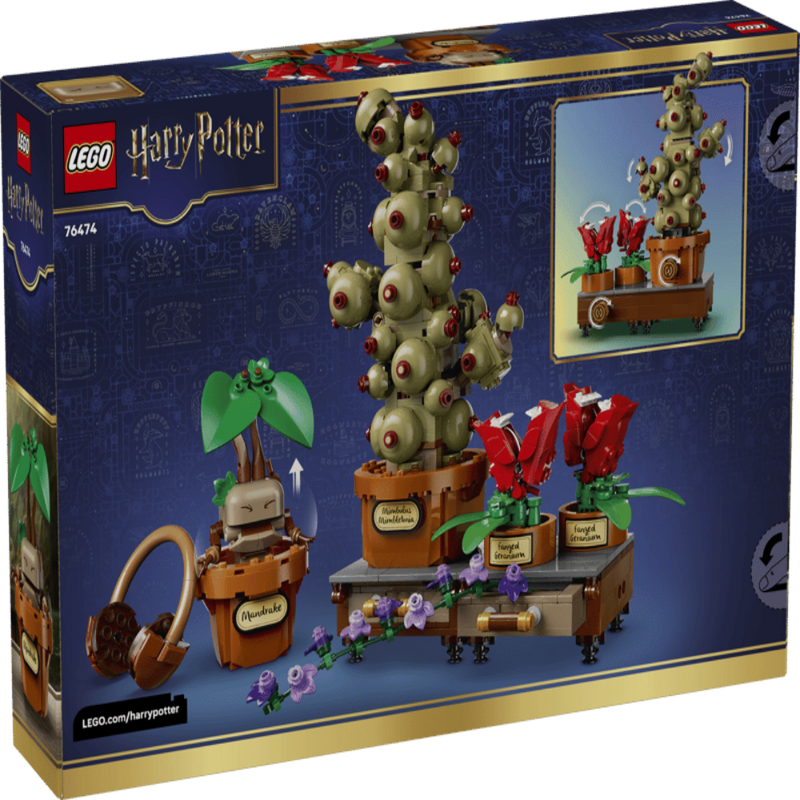 Lego76474 Harry Potter Hogwarts™ Herbology Plants (Pcs 817)