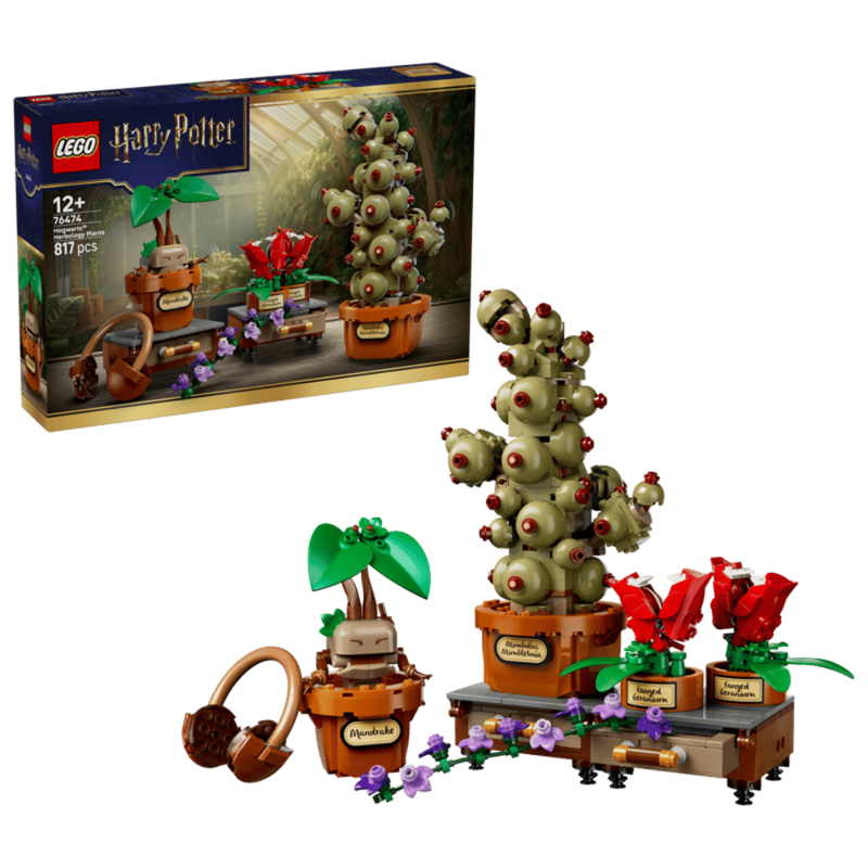 Lego76474 Harry Potter Hogwarts™ Herbology Plants (Pcs 817)