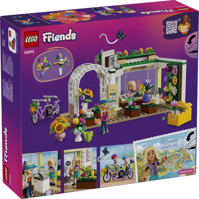 Lego 42693 Friends Creative Flower Shop (377 Pcs)