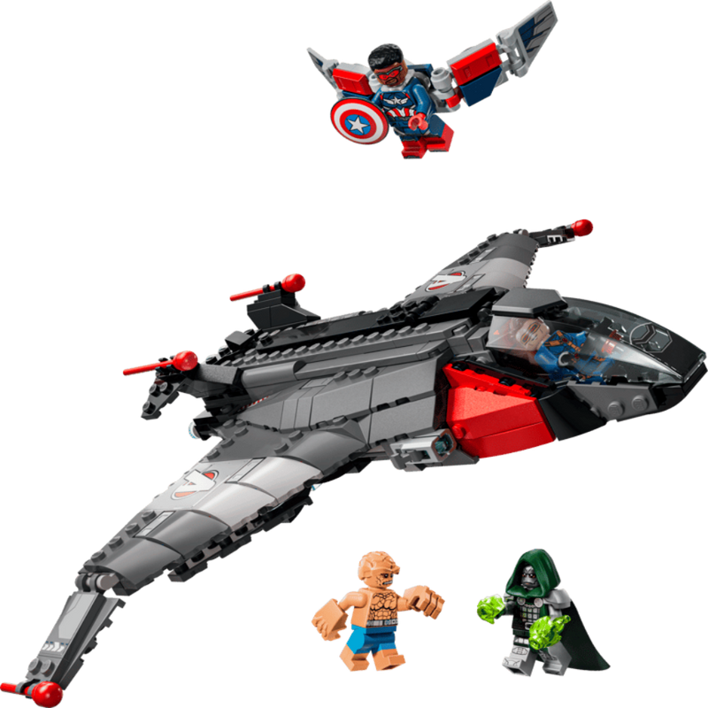 Lego 76347 Super Heroes Avengers:Doomsday Quinjet (433 pcs)
