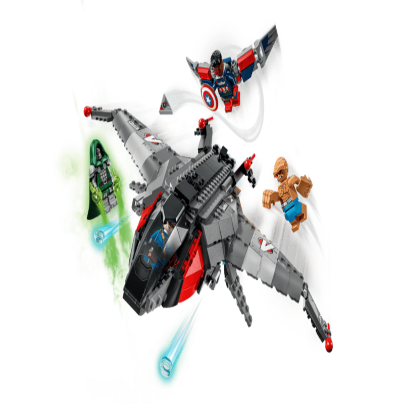 Lego 76347 Super Heroes Avengers:Doomsday Quinjet (433 pcs)
