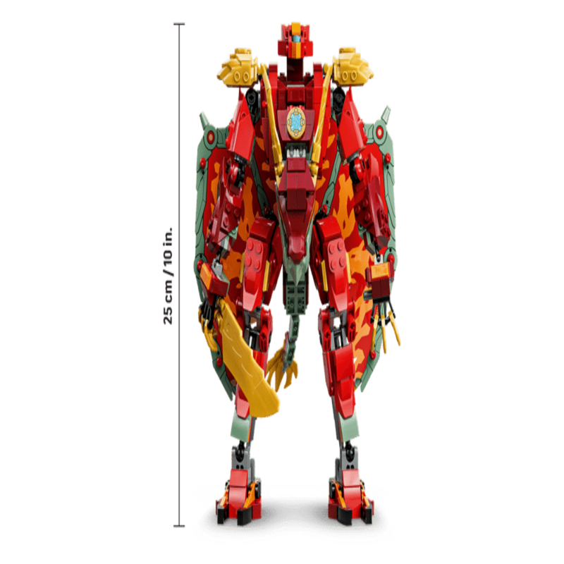 Lego 71868 Ninjago Wyldfyre's Transforming Dragon Mech (821 pcs)
