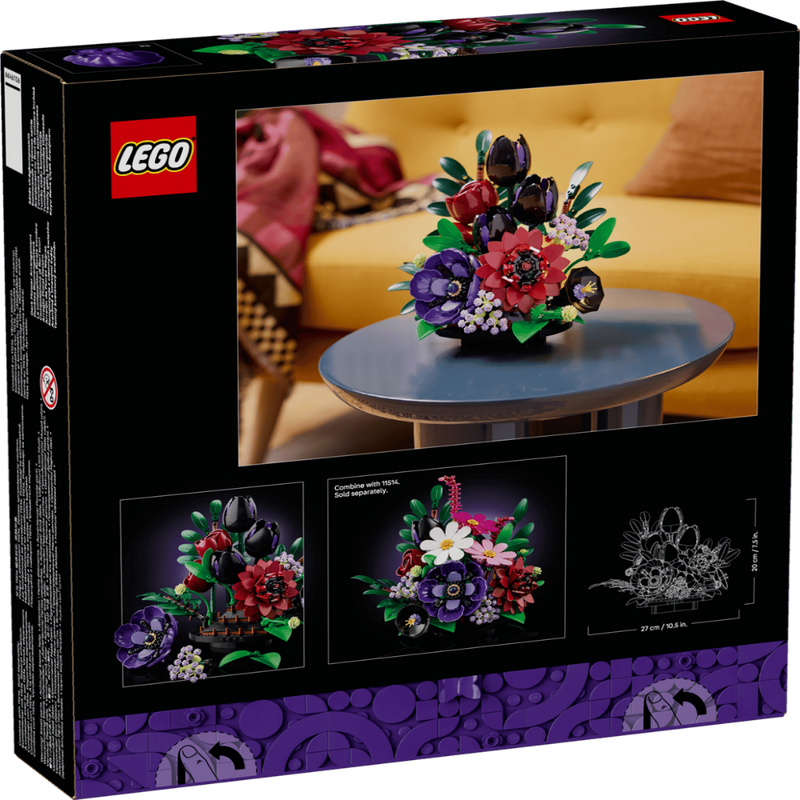 Lego 11513 Dark Flower Arrangement (562pcs)