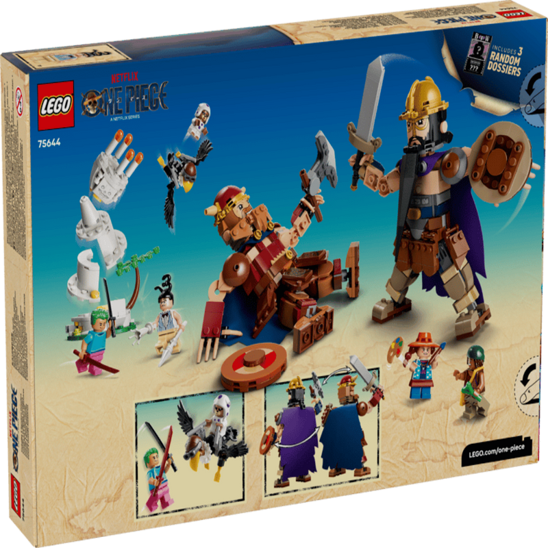 Lego 75644 One Piece Dorry vs. Brogy – Giants Of Little Garden (733pcs)