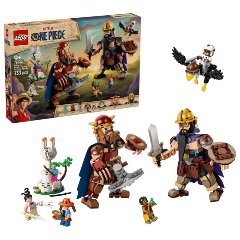 Lego 75644 One Piece Dorry vs. Brogy – Giants Of Little Garden (733pcs)
