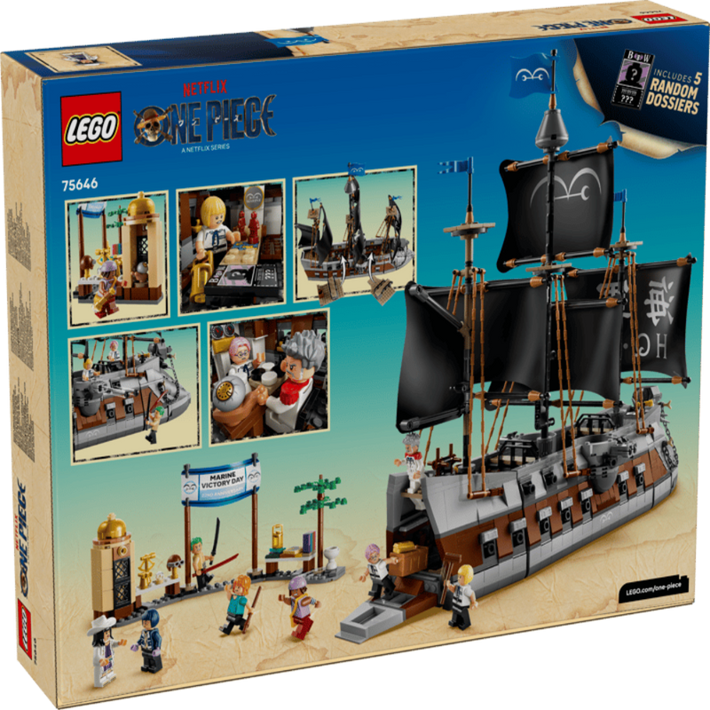 Lego 75646 One Piece Garp's Marine Battleship (1705 pcs)