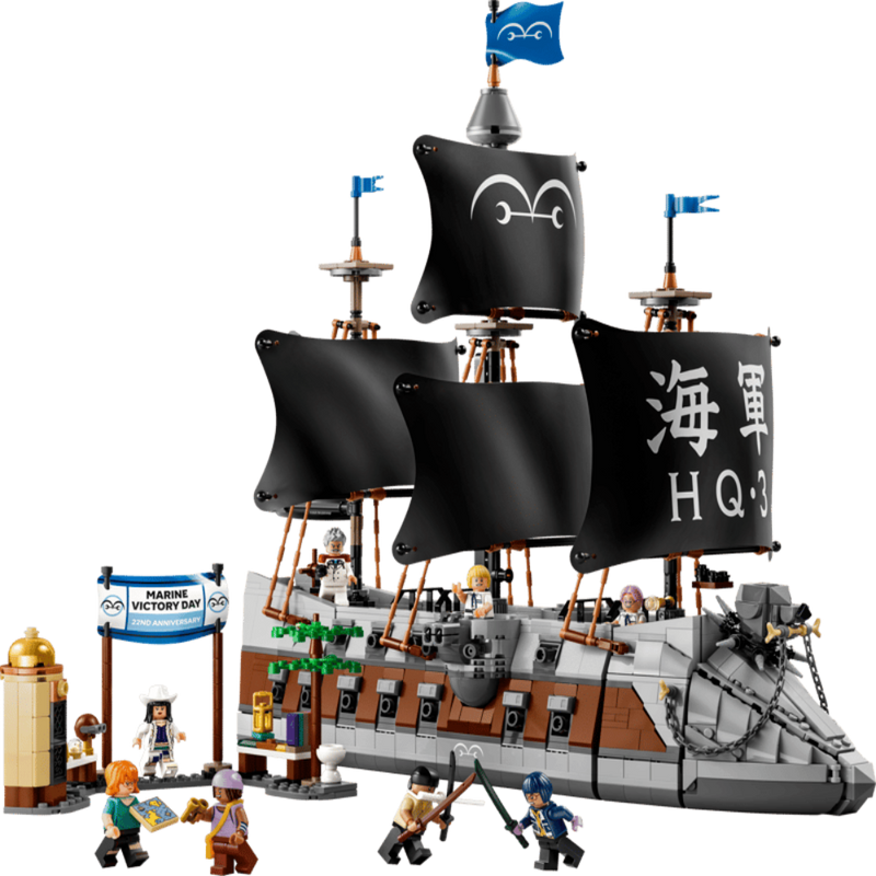 Lego 75646 One Piece Garp's Marine Battleship (1705 pcs)