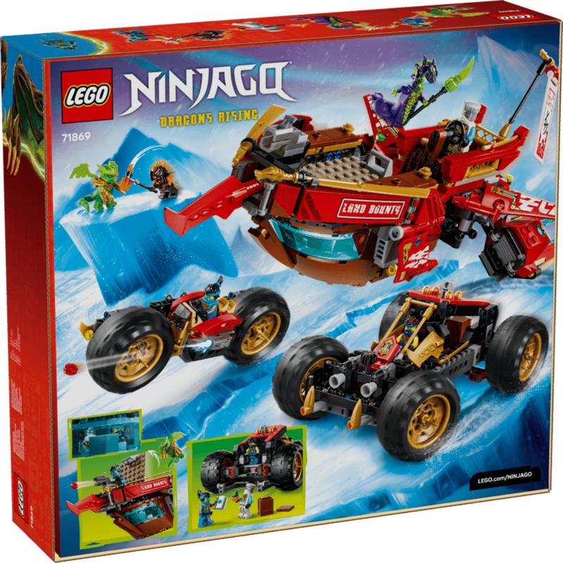 Lego 71869 Ninjago Land Bounty (1214 pcs)