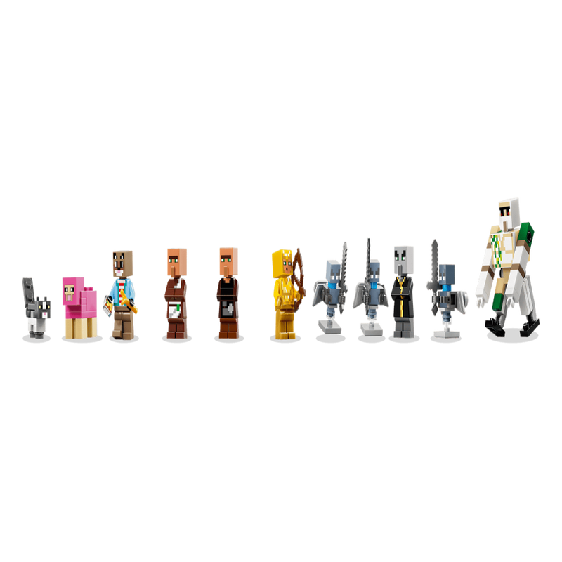 Lego 21596 Minecraft Evoker Village Attack (607 Pieces)
