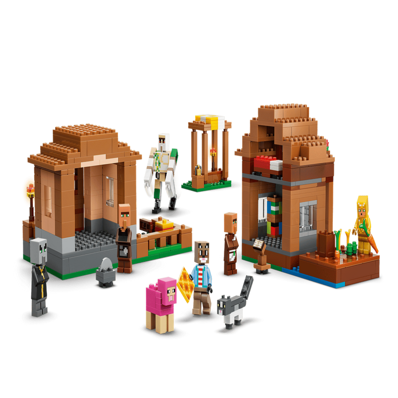 Lego 21596 Minecraft Evoker Village Attack (607 Pieces)
