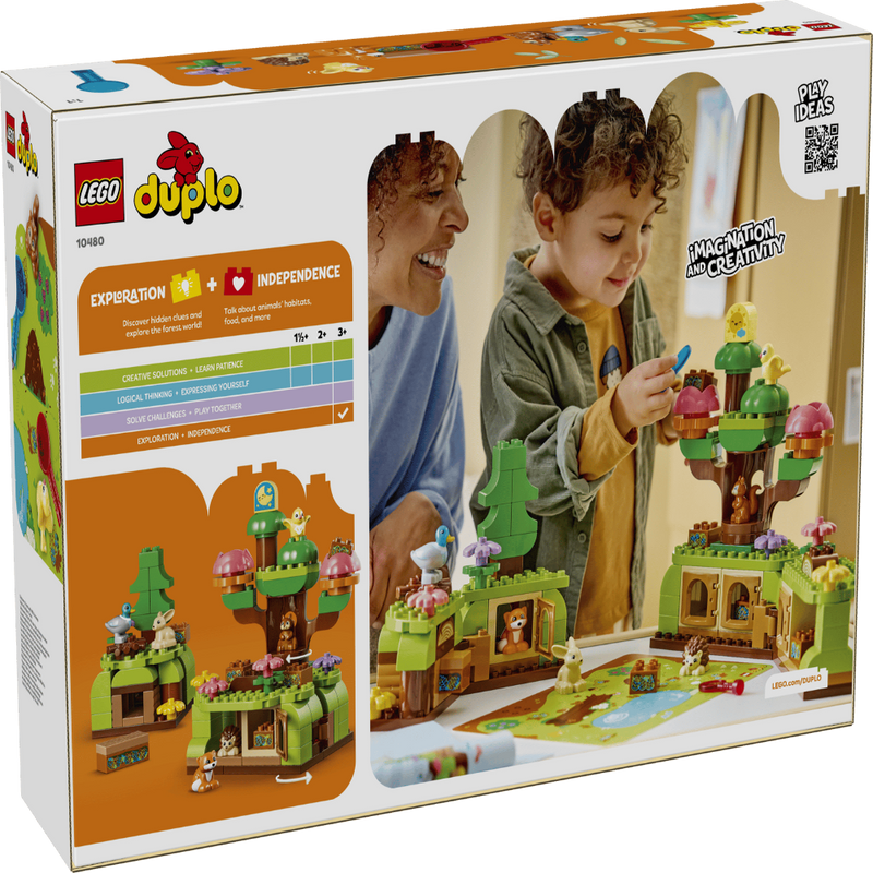 Lego 10480 Duplo Discovery Forest With Wild Animals (131 Pieces)