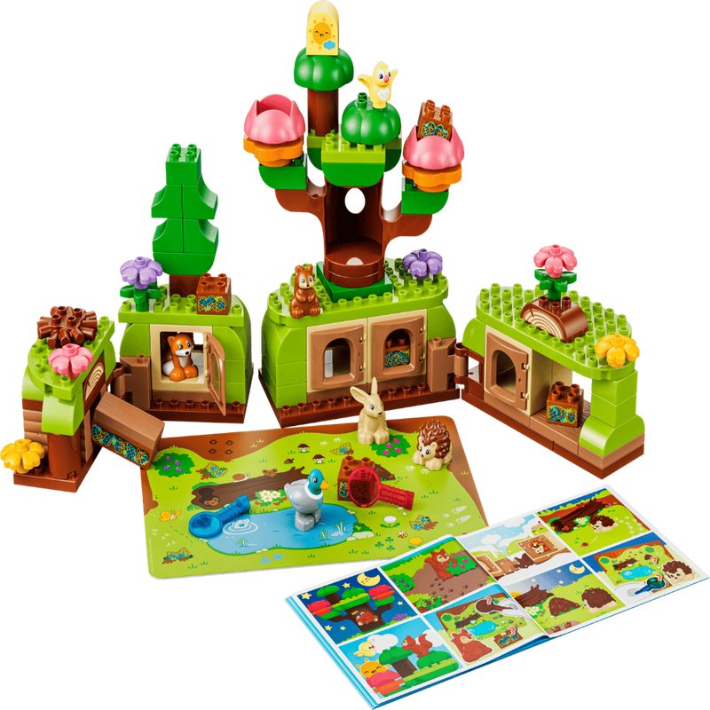 Lego 10480 Duplo Discovery Forest With Wild Animals (131 Pieces)
