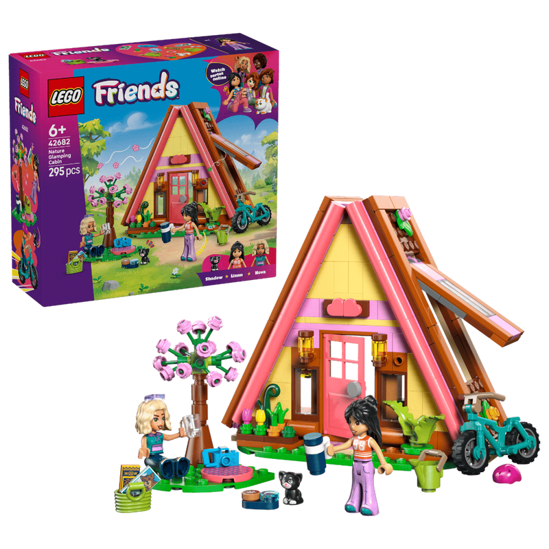 Lego 42682 Friends Nature Glamping Cabin (295 Pieces)