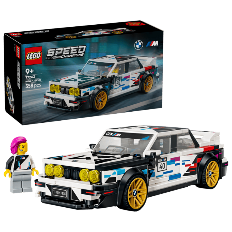 Lego 77263 Speed Champions BMW M3 (E30) (358 pcs)