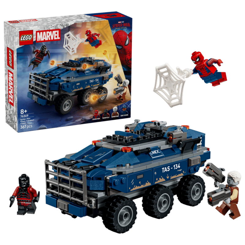 Lego 76349 Super Heroes Marvel Spider-Man Prison Transport Chase (367 Pcs)
