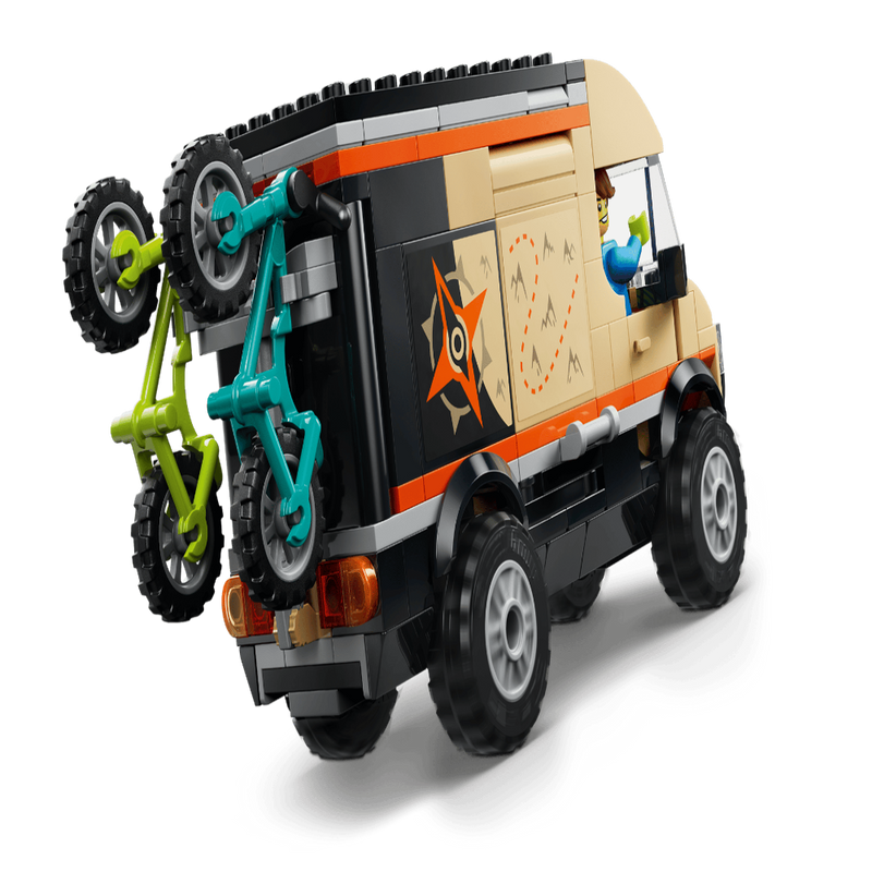 Lego 60512 City Mountain Bike Adventure Van (260 Pieces)