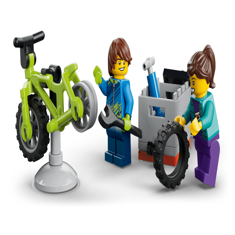 Lego 60512 City Mountain Bike Adventure Van (260 Pieces)